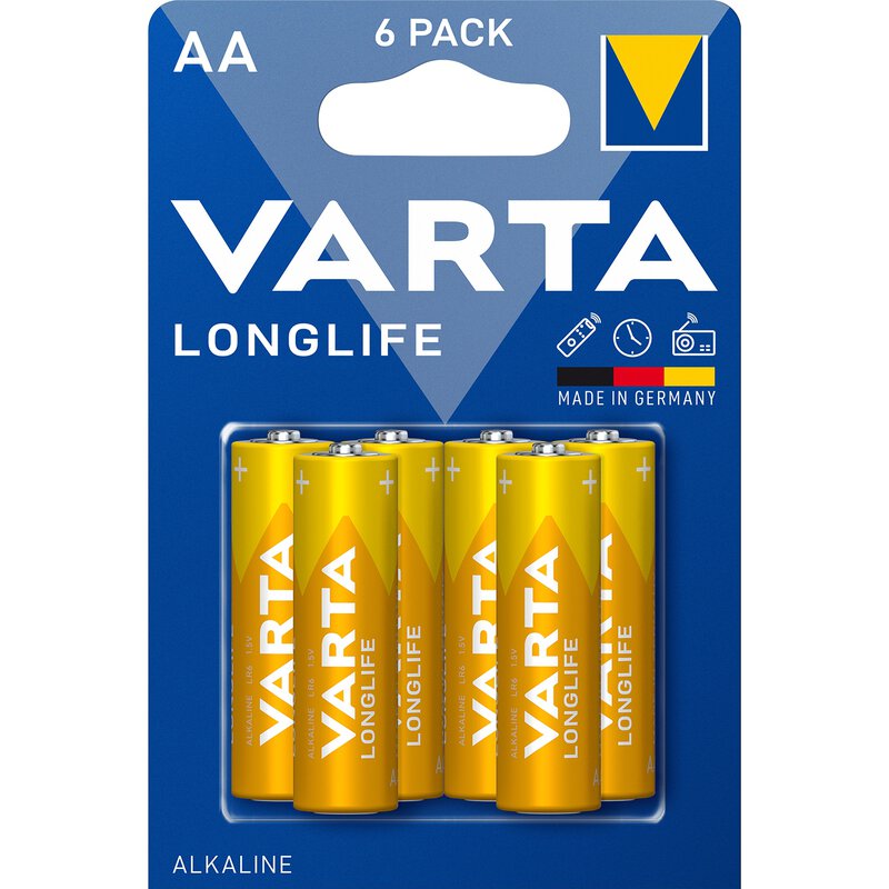 Baterija Varta Longlife 4106, AA / LR6, Set od 6 komada