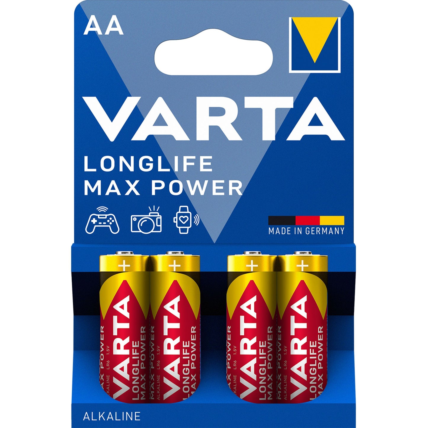 Baterija Varta Longlife Max Power 4706, AA / LR6, Set 4 komada 04706101404