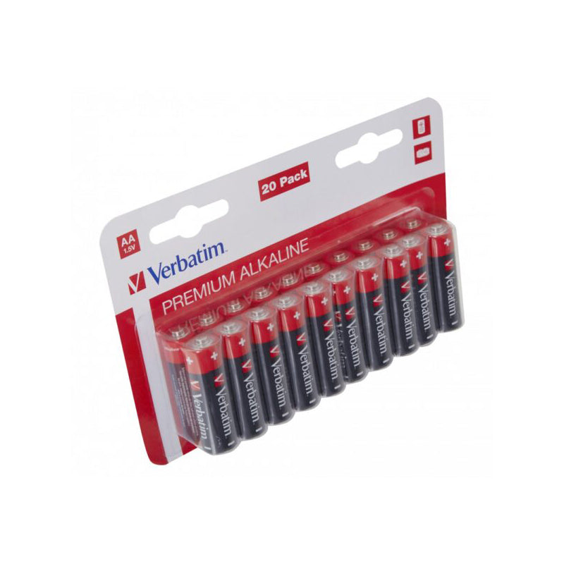 Verbatim Premium baterija, AA / LR6, Set 20 komada 49877
