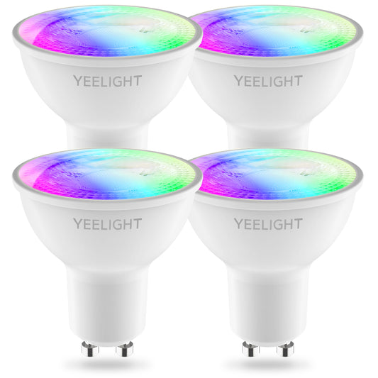 LED žarulja Yeelight W1, Wi-Fi, GU10, 4.5W, 2700K - 6500K, 350lm, Set 4 komada, Višebojna YLDP004-A
