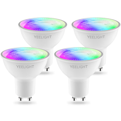 LED žarulja Yeelight W1, Wi-Fi, GU10, 4.5W, 2700K - 6500K, 350lm, Set 4 komada, Višebojna YLDP004-A