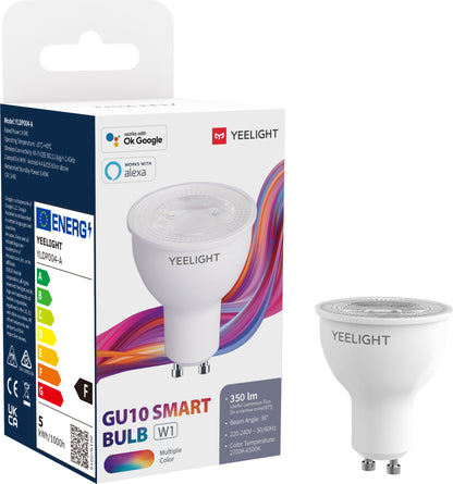 LED žarulja Yeelight W1, Wi-Fi, GU10, 4.5W, 2700K - 6500K, 350lm, Višebojna YLDP004-A