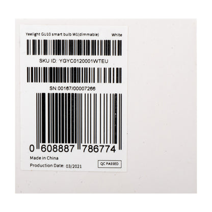 LED žarulja Yeelight W1, Wi-Fi, GU10, 4.8W, 2700K, 350lm, Bijela YLDP004
