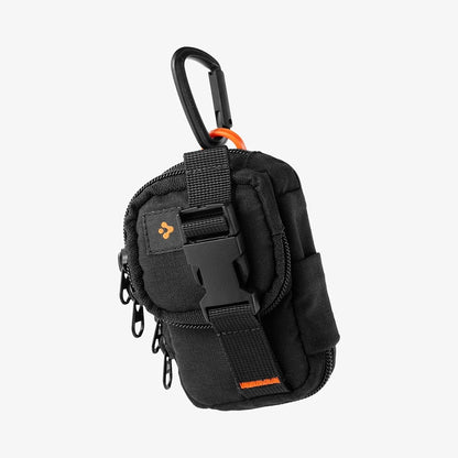 Univerzalna torbica MagSafe za telefon, Spigen, Snap Zip, Crna