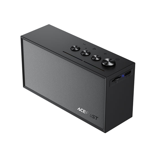 Bluetooth zvučnik Acefast K9 Go, 7W, TWS, RGB, vodootporan, crni
