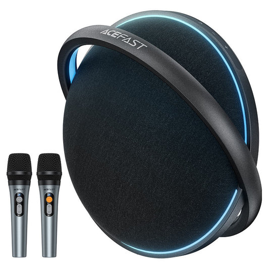 Bluetooth zvučnik Acefast Karaoke K5 Max, 350W, TWS, RGB, vodootporan, crni