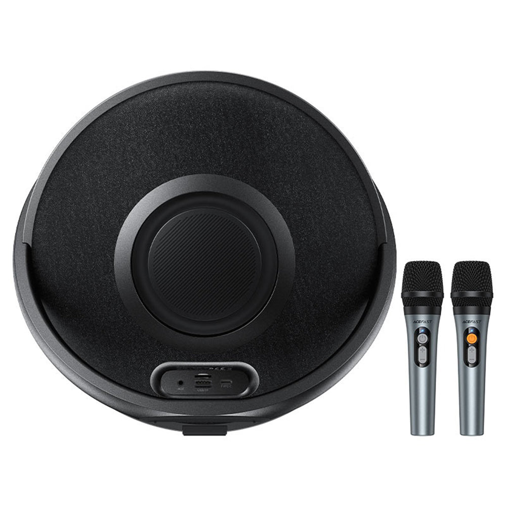 Bluetooth zvučnik Acefast Karaoke K5 Max, 350W, TWS, RGB, vodootporan, crni