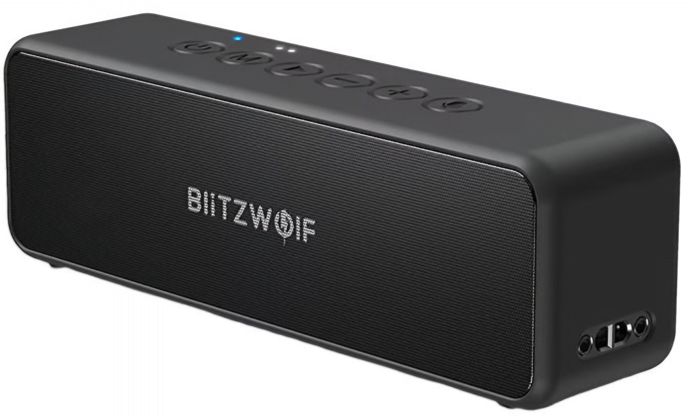Bluetooth zvučnik BlitzWolf BW-WA4, 30W, TWS, Vodootporan, Crna