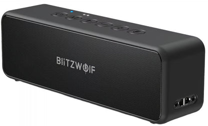 Bluetooth zvučnik BlitzWolf BW-WA4, 30W, TWS, Vodootporan, Crna