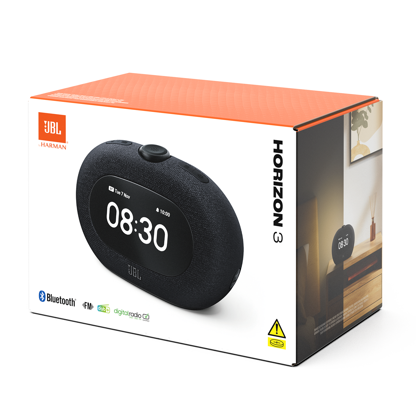 Bluetooth zvučnik JBL Horizon 3, 2 x 5W, Pro Sound, Crna JBLHORIZON3BLK