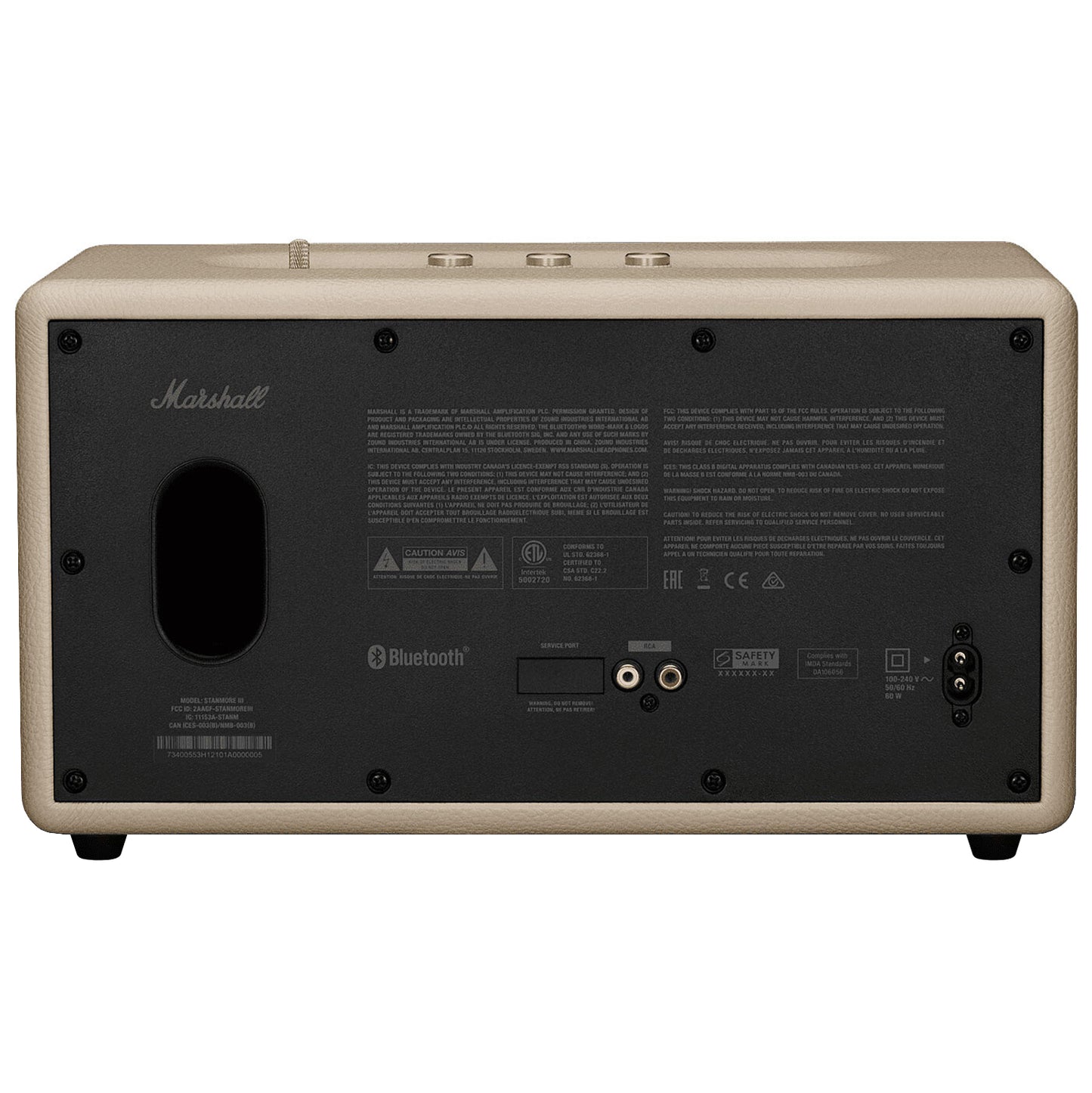 Bluetooth zvučnik Marshall Stanmore III, 80W, Krem