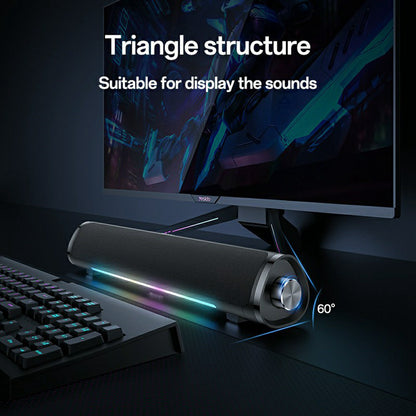 Bluetooth zvučnik Yesido YSW27, 10W, RGB, Crna