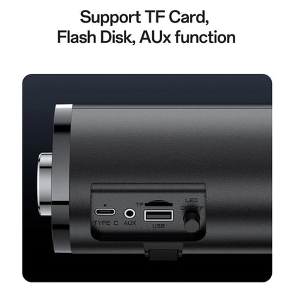 Bluetooth zvučnik Yesido YSW27, 10W, RGB, Crna