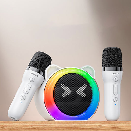 Bluetooth zvučnik Yesido YSW36 Kids, 5W, Karaoke, Bijela