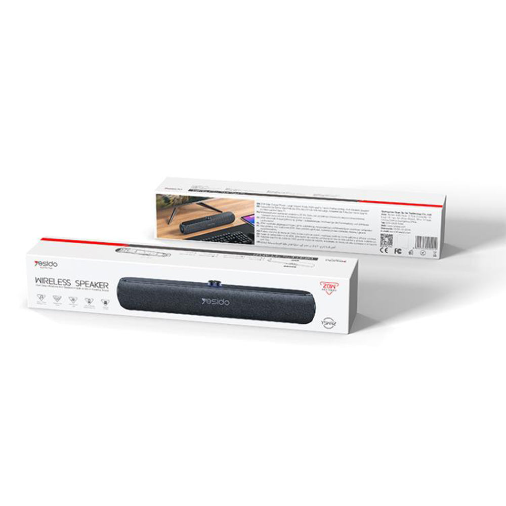 Bluetooth zvučnik Yesido YSW42, 20W, Crna