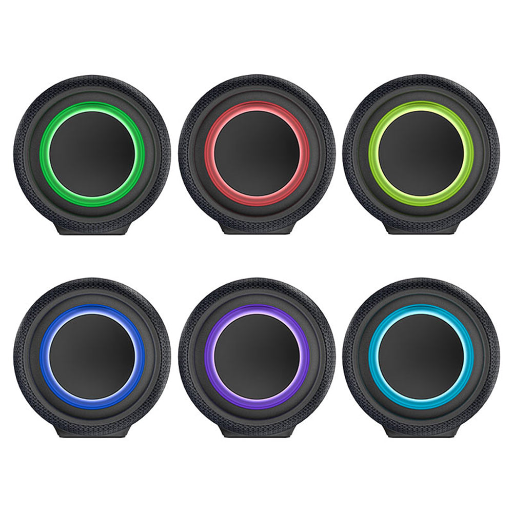 Bluetooth zvučnik Acefast K2 Air, 2 x 20W, RGB, Vodootporan, Crni