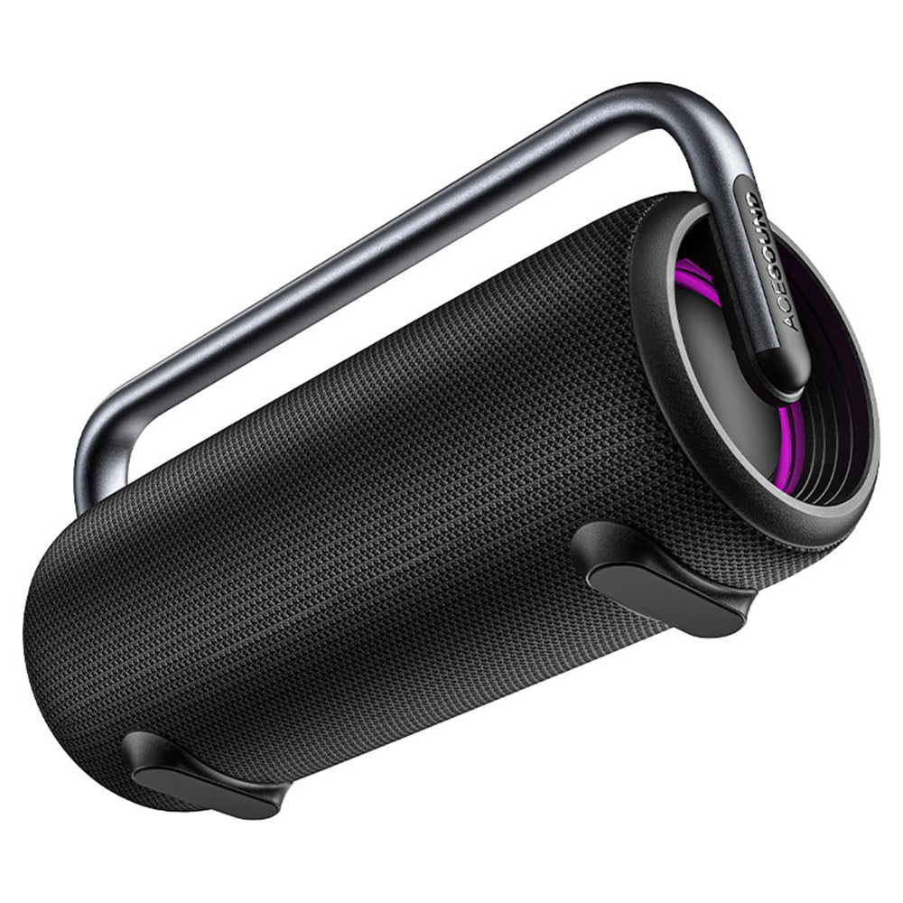Prijenosni Bluetooth zvučnik Acefast K2 Pro, 2 x 50W - 2 x 10W, RGB, Vodootporan, Crni