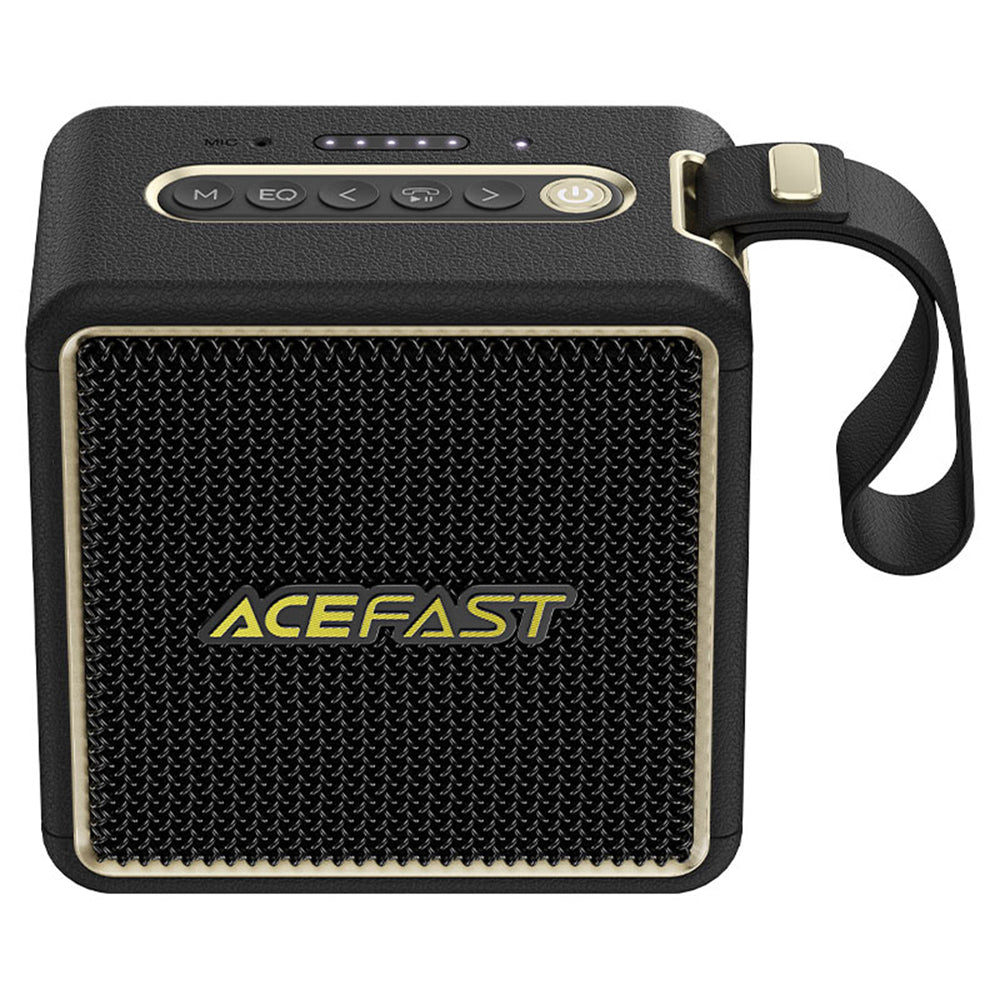 Prijenosni Bluetooth zvučnik Acefast K3 Nano, 1 x 30W - 1 x 16W, RGB, Vodootporan, Crni