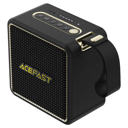 Prijenosni Bluetooth zvučnik Acefast K3 Nano, 1 x 30W - 1 x 16W, RGB, Vodootporan, Crni