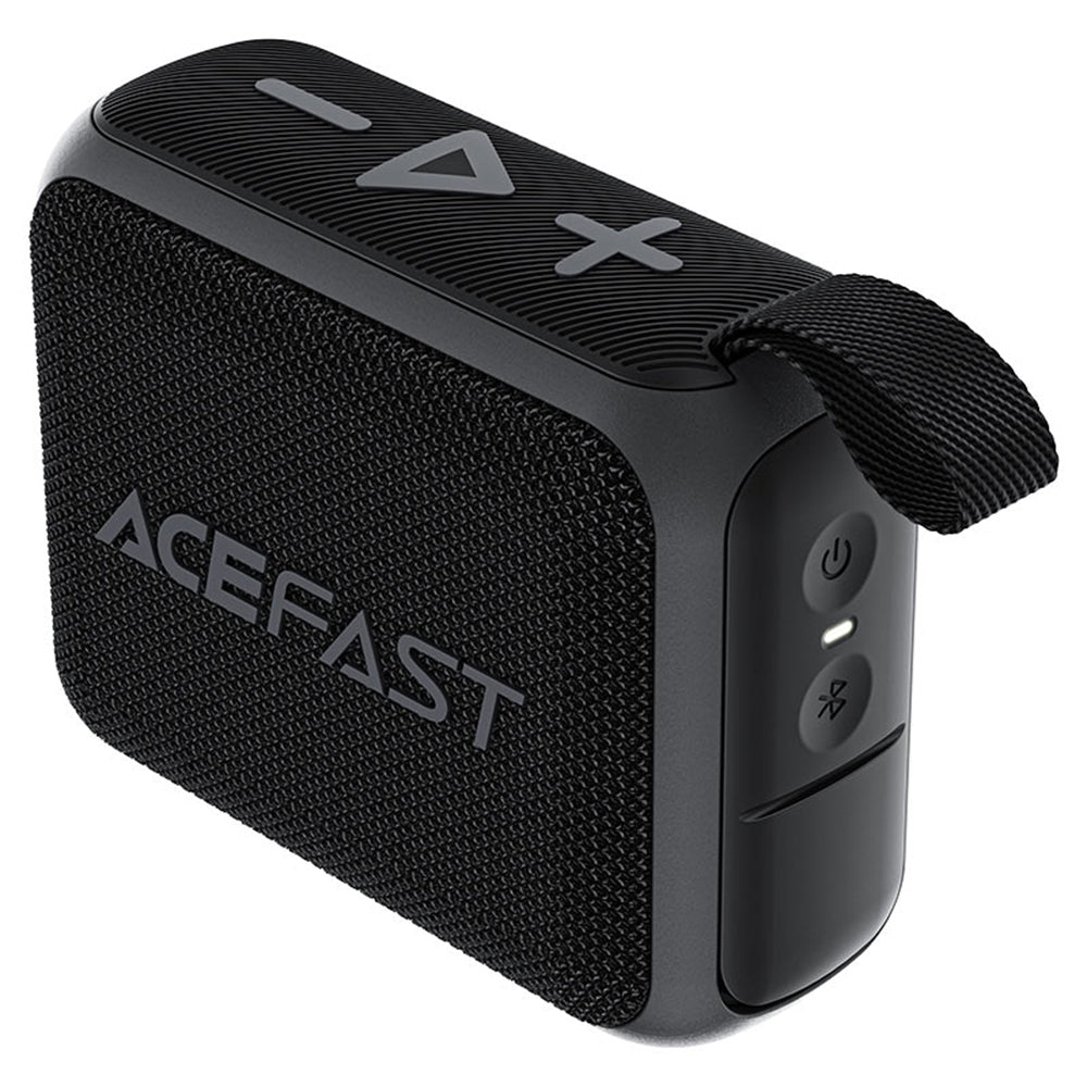 Prijenosni Bluetooth zvučnik Acefast K4 Go, 5W, Vodootporan, Crni