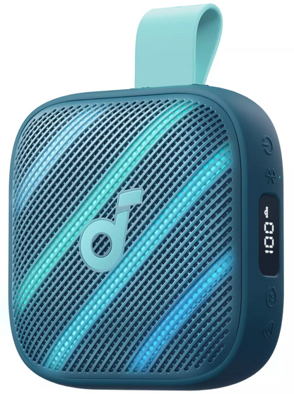 Prijenosni Bluetooth zvučnik Anker SoundCore Boom Go 3i, 15W, TWS, RGB, Vodootporan, Plavi, Obnovljen D5103030