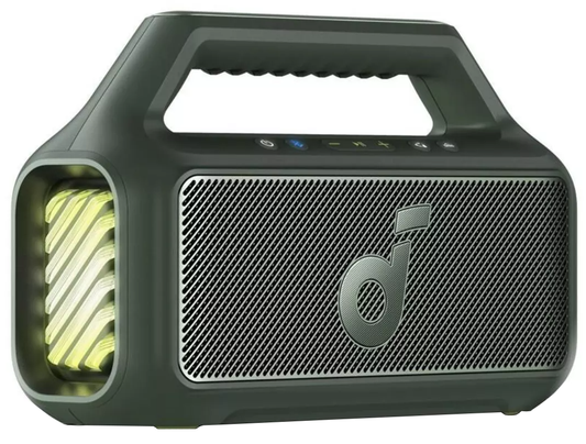 Prijenosni Bluetooth zvučnik Anker SoundCore Boom 2 Nova Verzija, 80W, TWS, RGB, Vodootporan, Zeleni A3138062