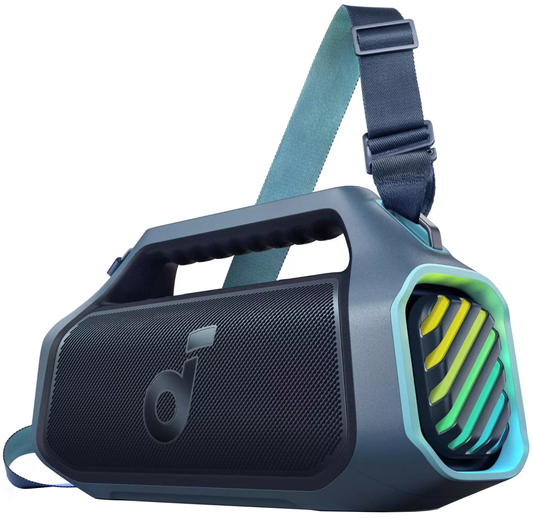 Prijenosni Bluetooth zvučnik Anker SoundCore Boom 2 Plus Nova Verzija, 140W, TWS, RGB, Vodootporan, Plava A3134032