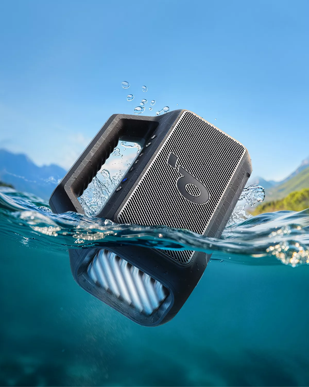 Prijenosni Bluetooth zvučnik Anker SoundCore Boom 2 Nova Verzija, 80W, TWS, RGB, Vodootporan, Crna A3138012