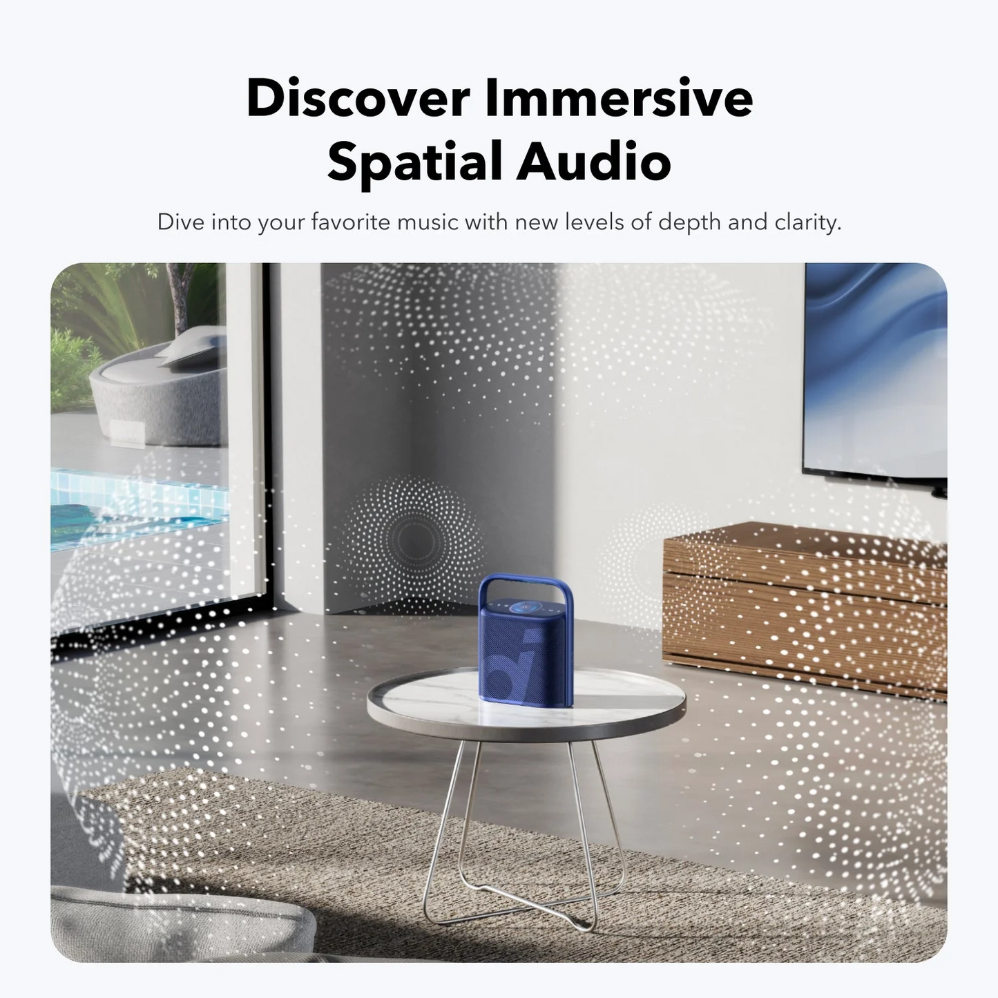 Prijenosni Bluetooth zvučnik Anker SoundCore Motion X500, 40W, Vodootporan, Roza A3131051