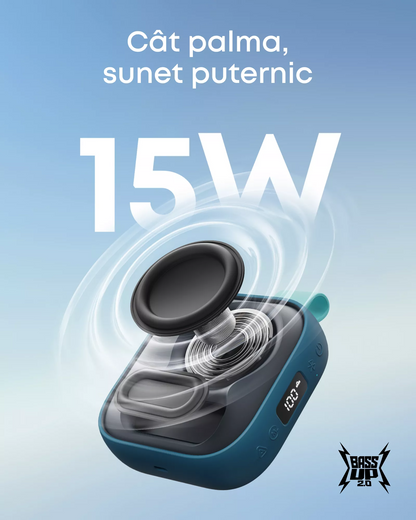 Prijenosni Bluetooth zvučnik Anker SoundCore Boom Go 3i, 15W, TWS, RGB, Vodootporan, Plavi D5103030