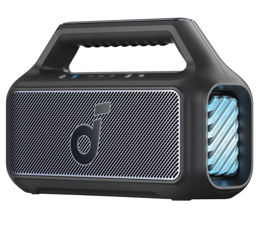 Prijenosni Bluetooth zvučnik Anker SoundCore Boom 2 Nova Verzija, 80W, TWS, RGB, Vodootporan, Crna A3138012