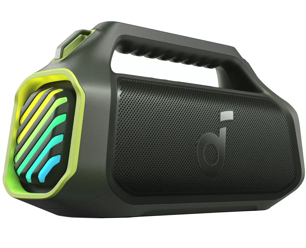 Prijenosni Bluetooth zvučnik Anker SoundCore Boom 2 Plus Nova Verzija, 140W, TWS, RGB, Vodootporan, Zeleni A3134062