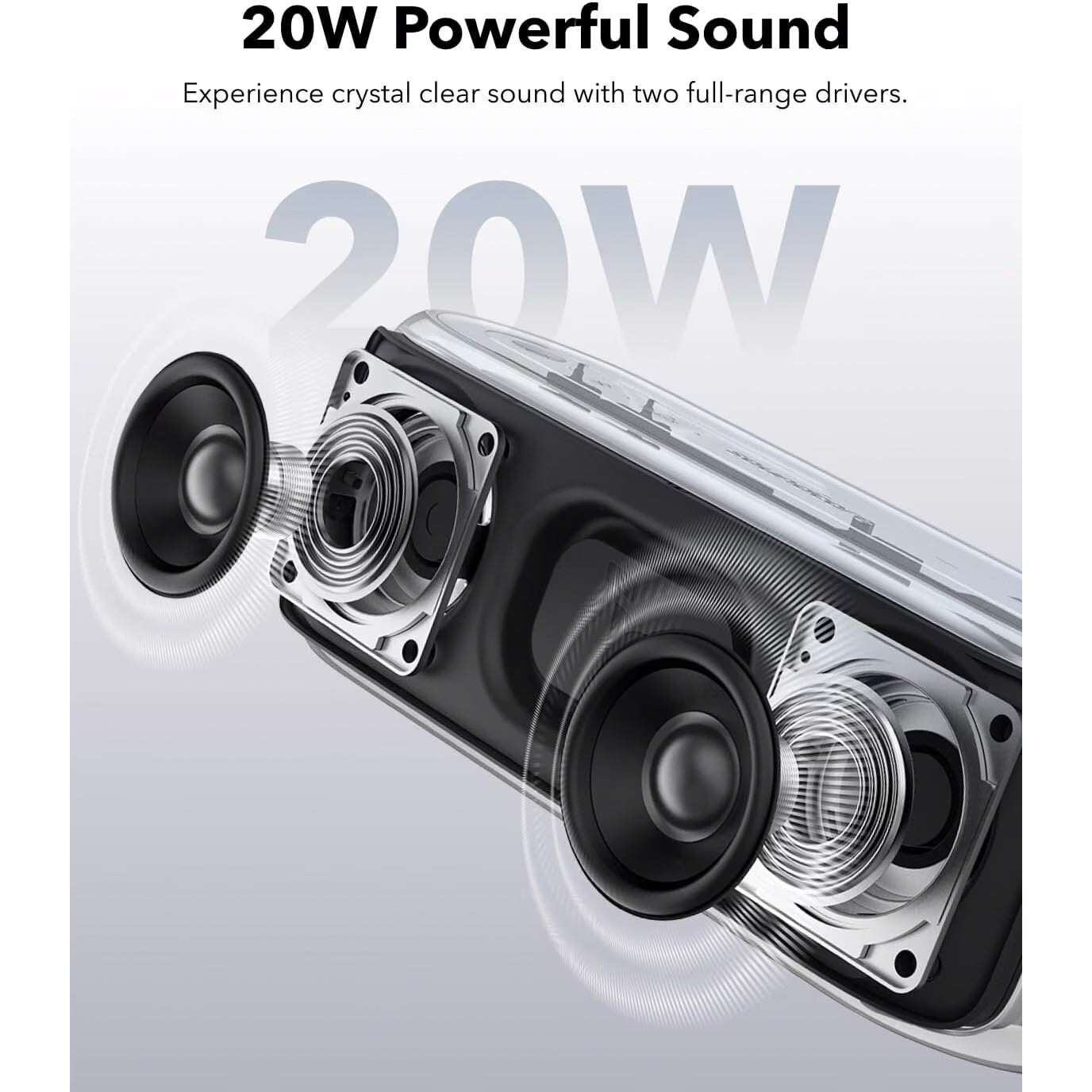 Prijenosni Bluetooth zvučnik Anker SoundCore Select 2S, 20W, vodootporan, crni A3171011