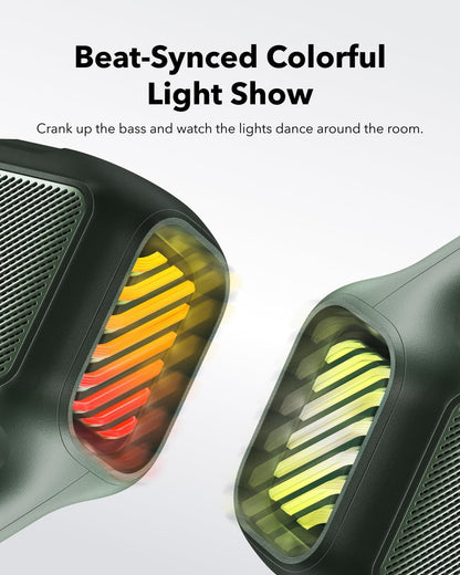 Prijenosni Bluetooth zvučnik Anker SoundCore Boom 2, 80W, RGB, vodootporan, zelena A3138061