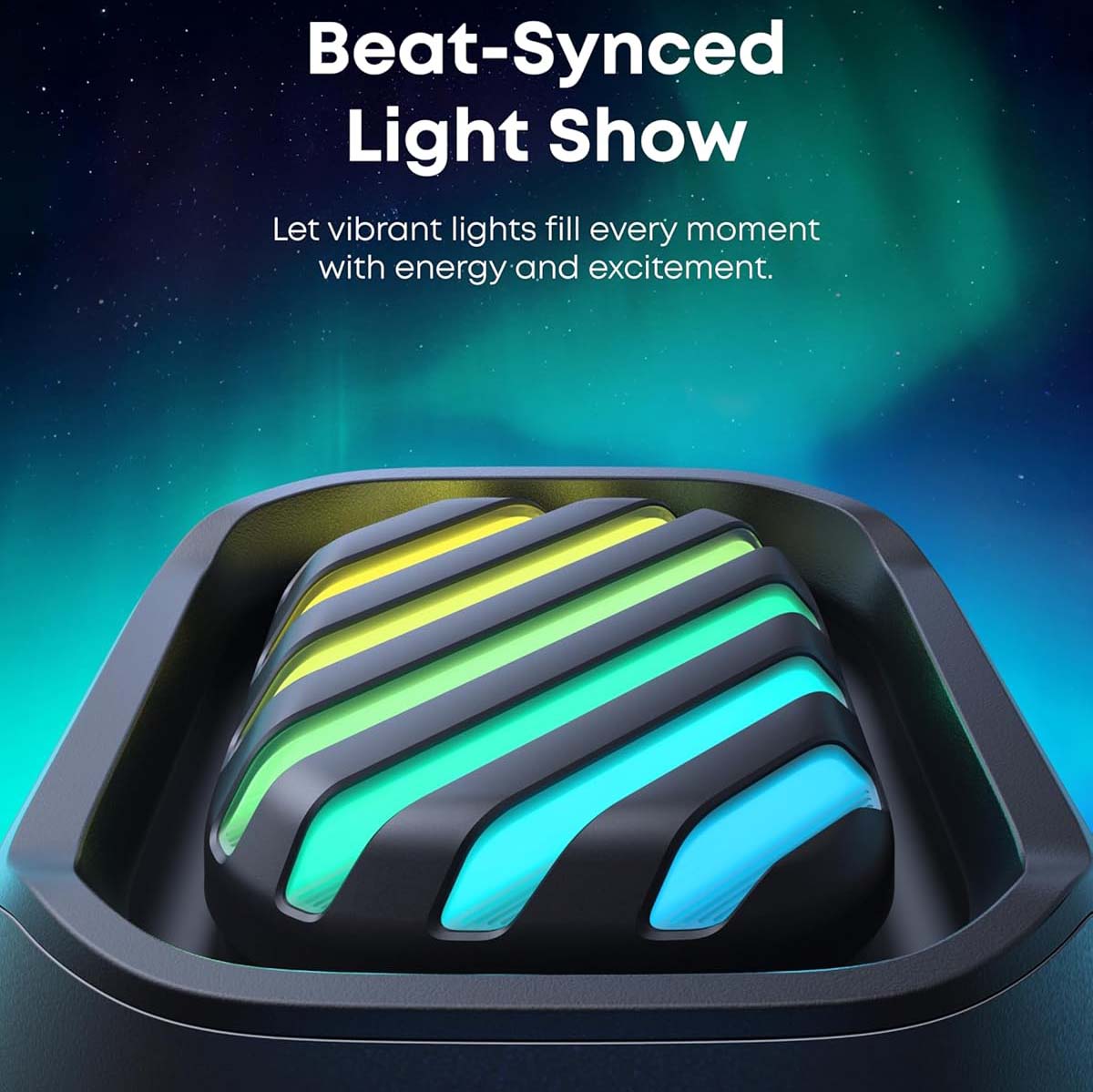 Prijenosni Bluetooth zvučnik Anker SoundCore Boom 2 Pro, 140W, TWS, RGB, Vodootporan, Crni A3134A11