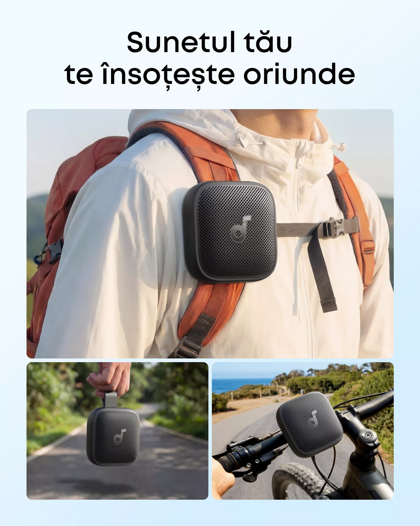 Prijenosni Bluetooth zvučnik Anker SoundCore Boom Go 3i, 15W, TWS, RGB, Vodootporan, Crni D5103010
