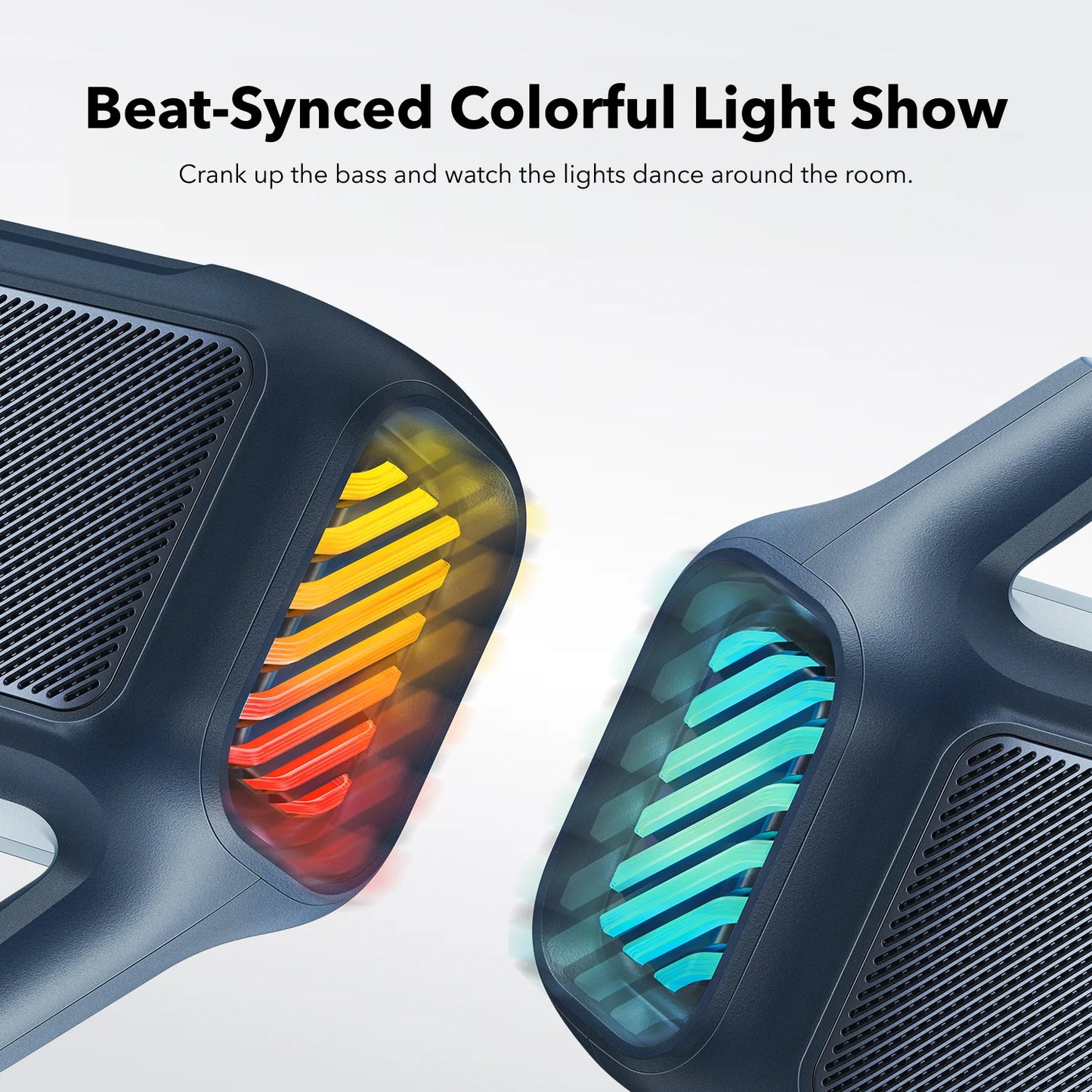 Prijenosni Bluetooth zvučnik Anker SoundCore Boom 2, 80W, TWS, RGB, vodootporan, plavi A3138031