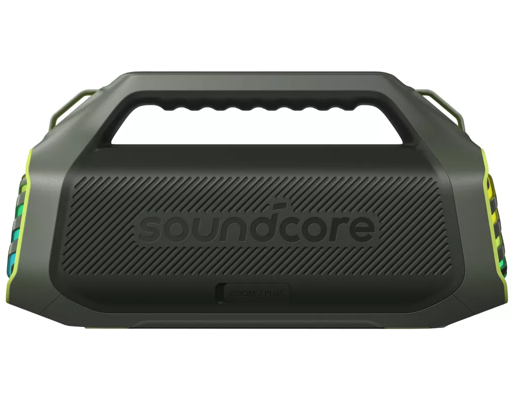 Prijenosni Bluetooth zvučnik Anker SoundCore Boom 2 Plus Nova Verzija, 140W, TWS, RGB, Vodootporan, Zeleni A3134062