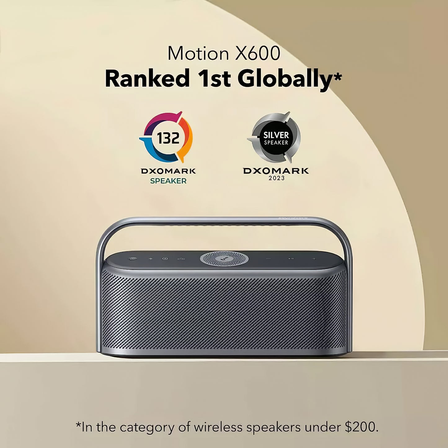 Prijenosni Bluetooth zvučnik Anker SoundCore Motion X600, 50W, vodootporan, crni A3130011