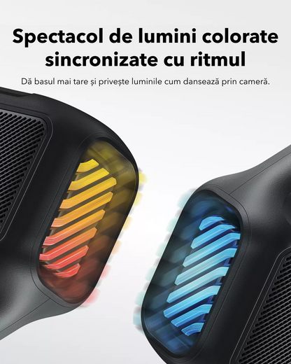 Prijenosni Bluetooth zvučnik Anker SoundCore Boom 2 Nova Verzija, 80W, TWS, RGB, Vodootporan, Crna A3138012