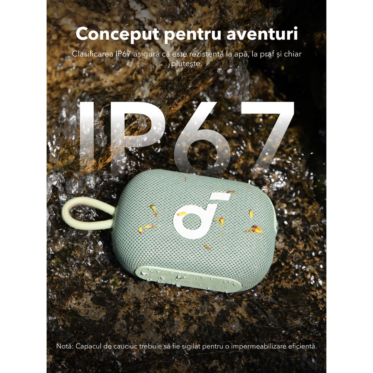 Prijenosni Bluetooth zvučnik Anker SoundCore Select 4 Go, 5W, TWS, Vodootporan, Zeleni A31X1061