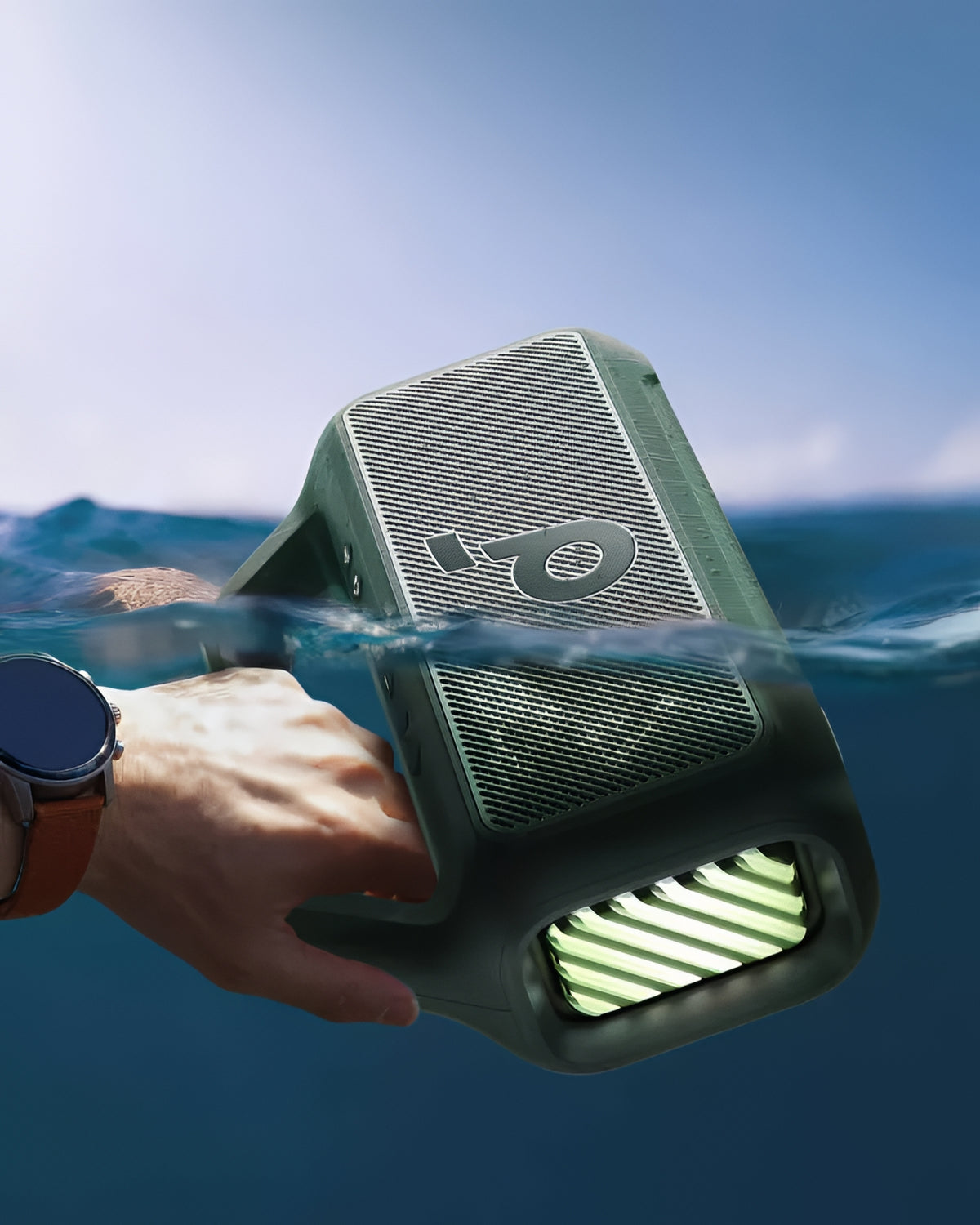 Prijenosni Bluetooth zvučnik Anker SoundCore Boom 2 Nova Verzija, 80W, TWS, RGB, Vodootporan, Zeleni A3138062