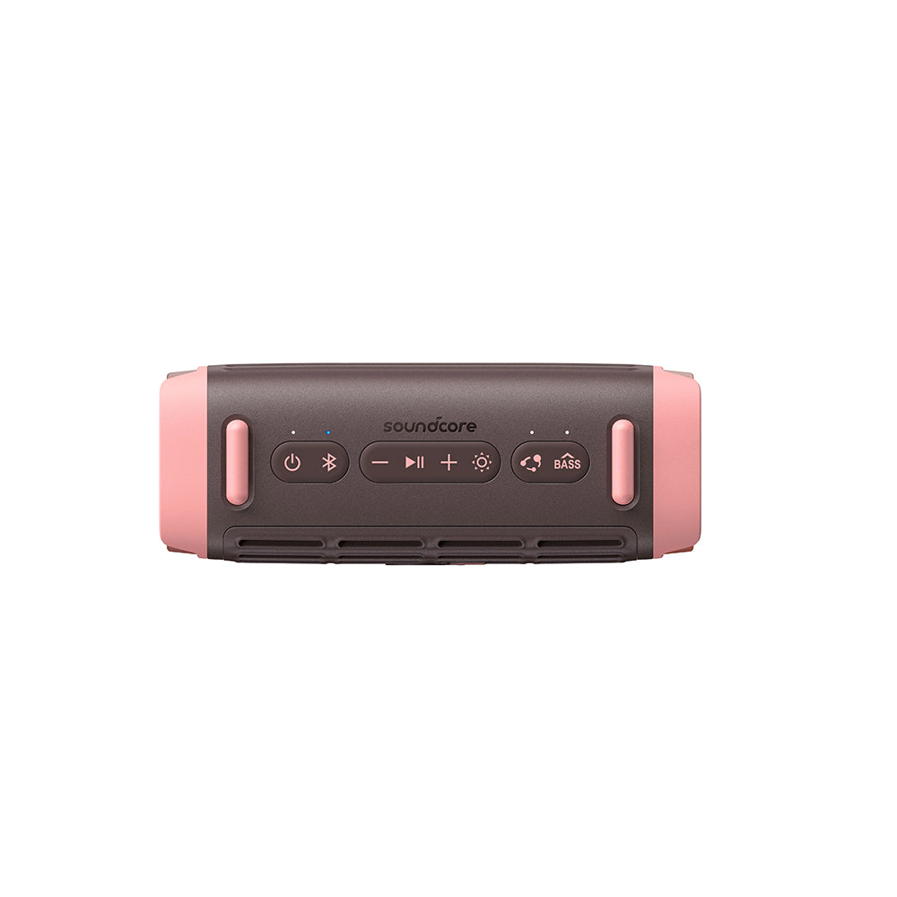 Prijenosni Bluetooth zvučnik Anker SoundCore Boom 3i, 50W, RGB, Vodootporan, Smeđe Ružičasti D5100080