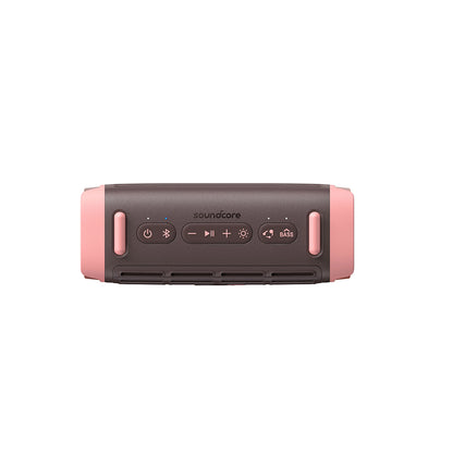 Prijenosni Bluetooth zvučnik Anker SoundCore Boom 3i, 50W, RGB, Vodootporan, Smeđe Ružičasti D5100080