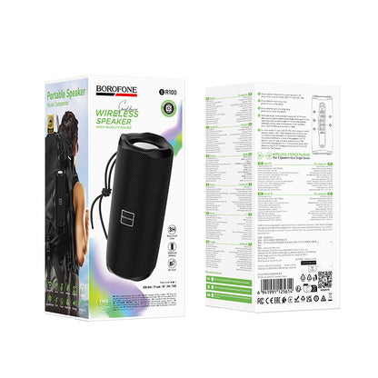 Prijenosni Bluetooth zvučnik Borofone BR100 Joy, 2 x 5W, TWS, Crni