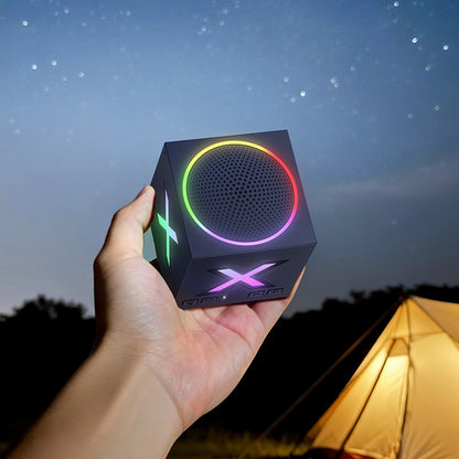 Prijenosni Bluetooth zvučnik Borofone BR101 Rubik, 5W, TWS, RGB, Plava