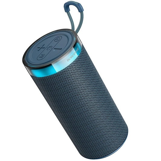 Prijenosni Bluetooth zvučnik Borofone BR105 Loud, 10W, TWS, RGB, Tamnoplavi