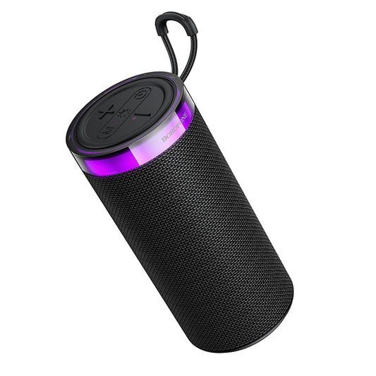 Prijenosni Bluetooth zvučnik Borofone BR105 Loud, 10W, TWS, RGB, Siva