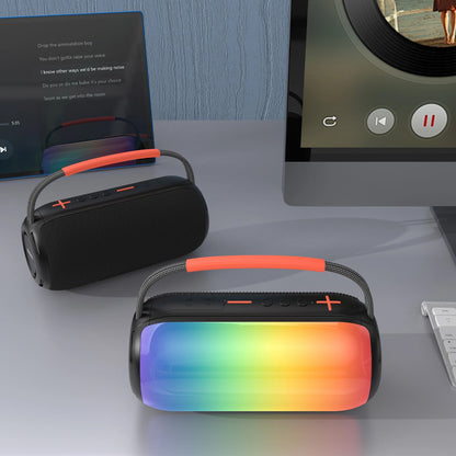 Prijenosni Bluetooth zvučnik Dudao Y21, 2 x 5W, TWS, RGB, Crni