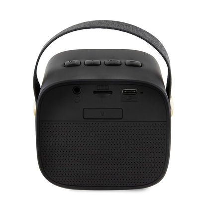 Prijenosni Bluetooth zvučnik Guess 4G Script Logo, 5W, Crni